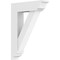 Ekena Millwork Standard Traditional Architectural Grade PVC Bracket with Traditional Ends, 3"W x 16"D x 22"H BKTP03X16X22TRA01 - alternate 1